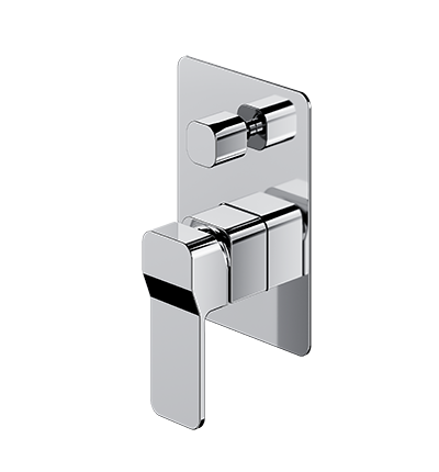 OMNIRES- Bateria wannowa podtynkowa SL7735CR SLIDE