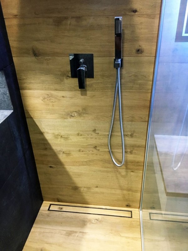 OKEDA Odpływ liniowy PRIME LINE 90cm - dwustronny - ruszt pod płytkę  20900.01