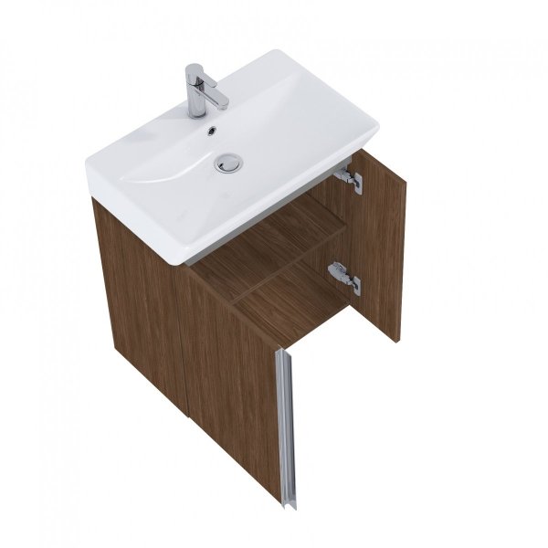 Elita Szafka z umywalką SET SKYE 50 2D 50.5 x 70.7 x 32.6 (cm) ORZECH LINCOLN PDW 168785/RE020500127060