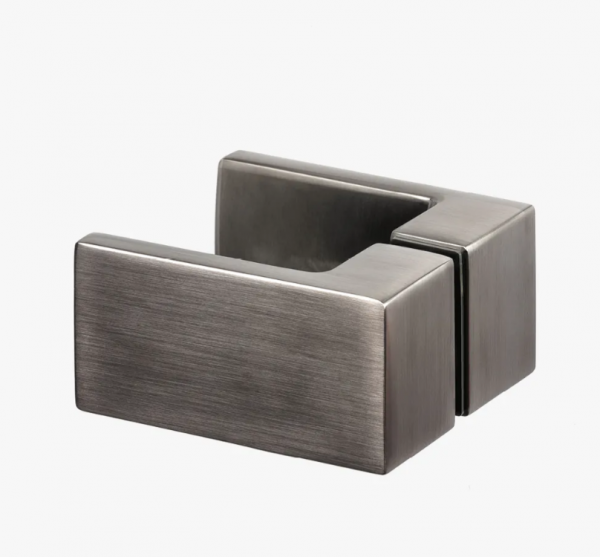 NEW TRENDY Kabina prysznicowa 90x90x200 Avexa Gunmetal Brushed pojedyncze drzwi EXK-3326/EXK-3356