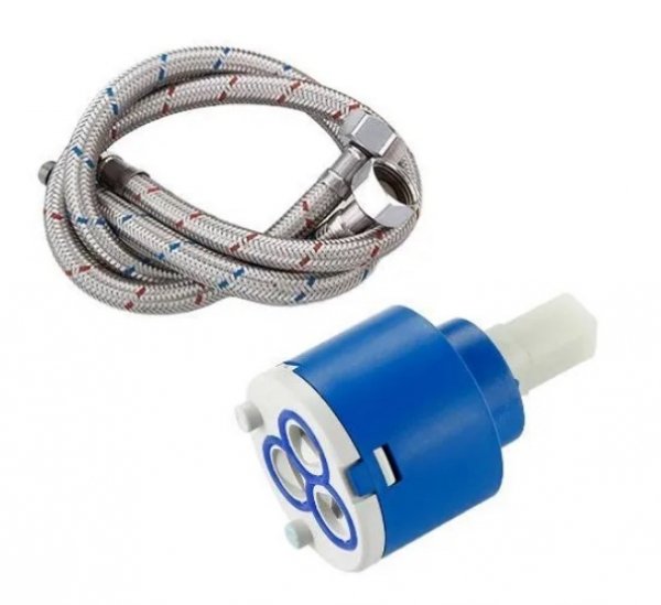 REA - Bateria umywalkowa ARGUS Miedź Szczotkowana Niska