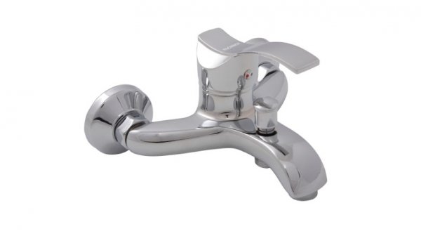 KUCHINOX - Bateria wannowa ARGO ścienna bez zestawu natryskowego  BKA_010D