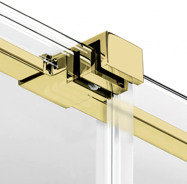 NEW TRENDY Drzwi wnękowe 180x200 Smart Light Gold, pojedyncze, reling EXK-6691