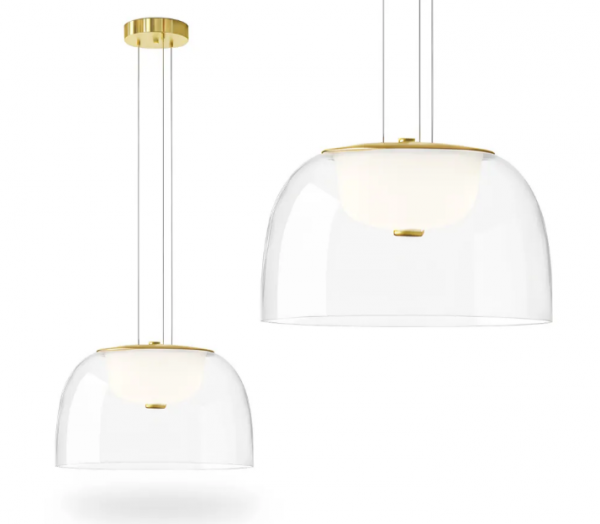 TOOLIGHT LAMPA WISZĄCA LED APP1690-1PC B Złota