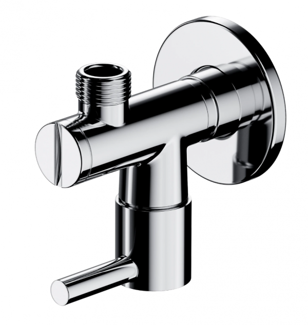 OMNIRES zawór kątowy chrom 8857CR