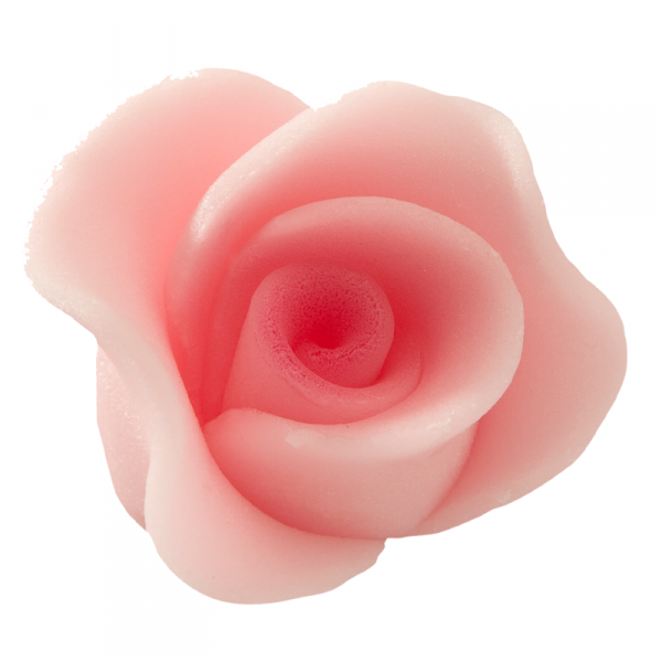 DEKORACJE | PEJOT | Róża mała różowa | Komplet 9 szt.