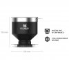 Drip turystyczny Stanley Classic z filtrem do zaparzania kawy czarny MATTE BLACK
