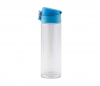 Kubek termiczny szklany 280 ml T-READY GLASS jasnoniebieski
