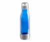 Butelka termiczna STREET ze szkła i tritanu 520 ml niebieski