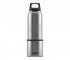 Termos na napoje SIGG Hot & Cold 500 ml z kubkiem stalowy Brushed