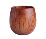 Kubek drewniany DĘBOWY 200 ml matero (brązowy)