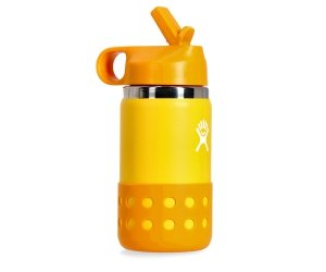 Kubek termiczny dla dzieci Hydro Flask Kids Straw Lid and Boot 355 ml (CANARY) żółty