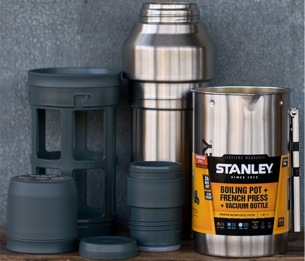 Termos STANLEY All In One COFFEE SYSTEM 500 ml czarny