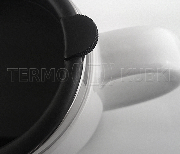 Ceramiczny kubek termiczny 450 ml CERIO (biały)
