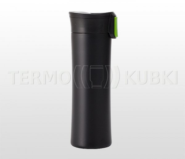 Kubek termiczny 540 ml ASTON (czarny/zielony)