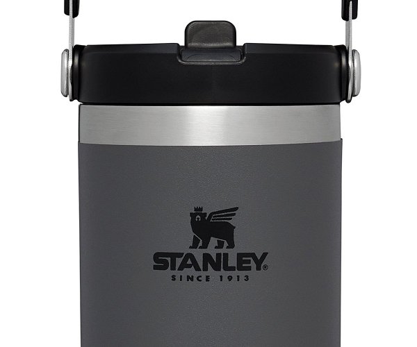Kubek termiczny Stanley The IceFlow™ Flip Straw Tumbler 890 ml grafitowy Charcoal