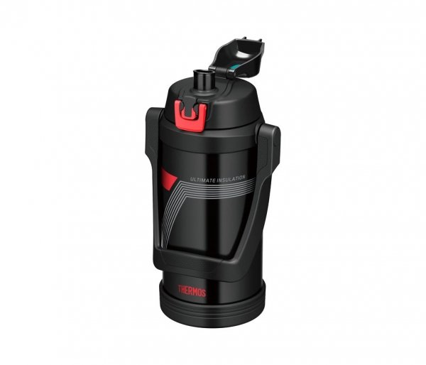 Termos nawadniający Thermos Sport 2000 ml z rączką czarny