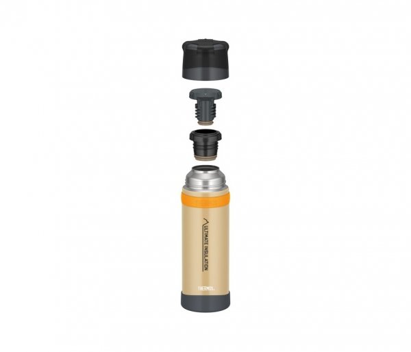 Termos ekstremalny Mountain Thermos 750 ml brązowy/czarny sand beige