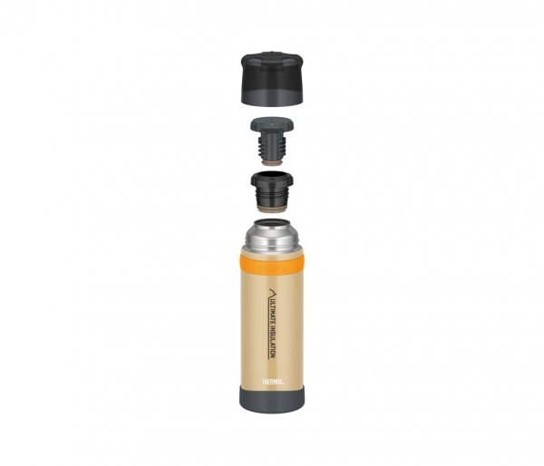 Termos ekstremalny Mountain Thermos 750 ml brązowy/czarny sand beige