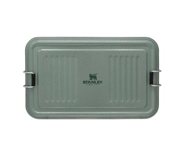 Metalowy Lunchbox na kanapki STANLEY zielony