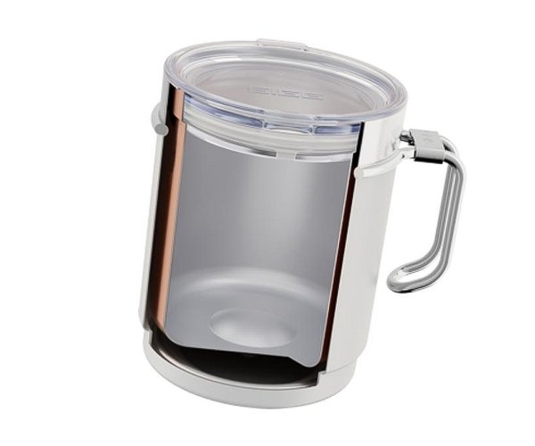 Kubek termiczny z uchem Travel Mug Snow White 300 ml biały