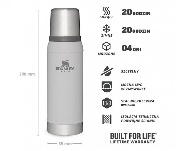 Termos STANLEY CLASSIC 750 ml beżowy ASH