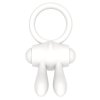 Power Clit Silicone Cockring White