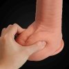 12 Dual Layered Platinum Silicone Cock