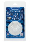 Universal Silicone Pump Sleeve Transparent