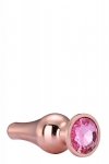 GLEAMING LOVE ROSE GOLD PLEASURE PLUG L