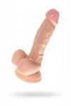 Realistic dildo A-Toys by TOYFA Kirc, TPE, nude, 17 cm