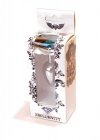 Plug-Jewellery Silver  Heart PLUG- Light Blue