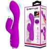 PRETTY LOVE - GLORIA Purple, 12 vibration functions 3 pulse wave settings Memory function