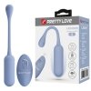 PRETTY LOVE - LECHIES  Dream chaser 5, Blue, Wireless remote control 12 vibration functions Memory function
