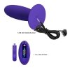 PRETTY LOVE - Remotr control vibrating plug - Youth, Wireless remote control 12 vibration functions Suction base
