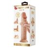 PRETTY LOVE - QUENTIN 7.2(184mm)  Sliding Skin Series TPR, Suction base Bendable
