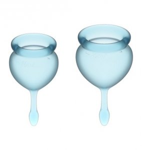 Feel Good Menstrual Cup Set Light Blue