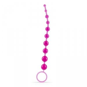 10 BEAD ANAL CHAIN CRUSHIOUS PINK