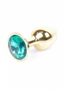 Plug-Jewellery Gold PLUG- Green