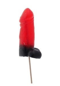 Słodycze-Lizak Żel 3 Penis-17cm