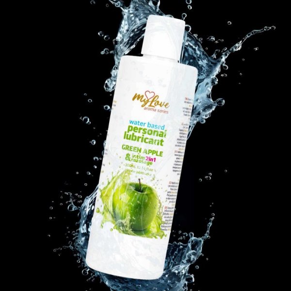 MyLove Aroma Series Intim&Massage 2in1 Green Apple 300ml