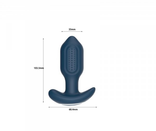 Victoria - Vibrating Anal Plug,  remote control