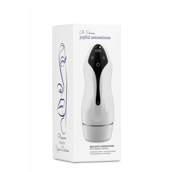 Masturbation Cup USB, 9 functions of vibration & sucking / heating