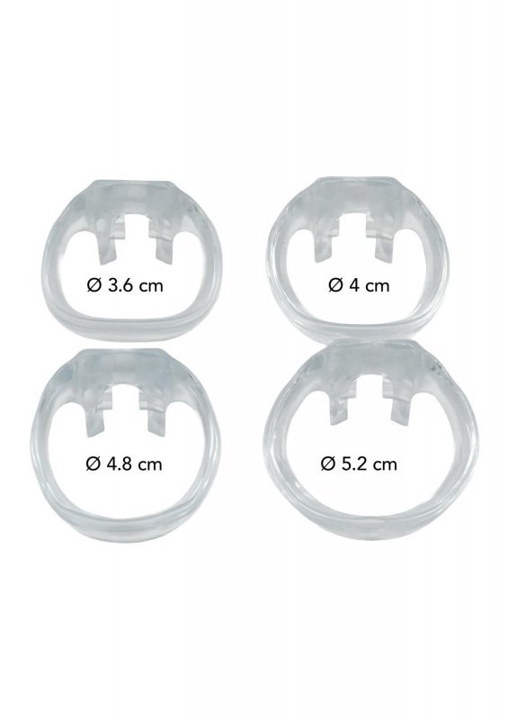 Clear Control Cock Cage Regular