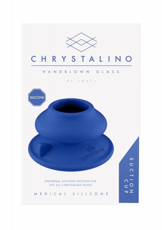 Chrystalino - Silicone Suction Cup - Blue