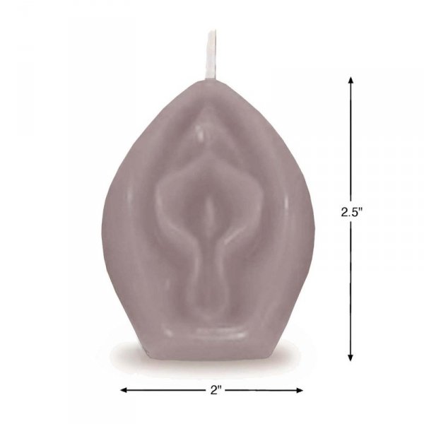 Eden’s Candle - Vanilla Scented Vagina - Taupe