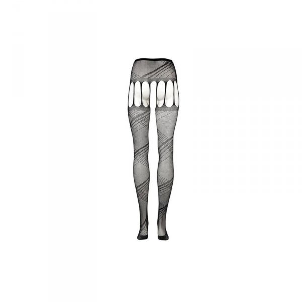 Crotchless Cut-Out Pantyhose - One Size