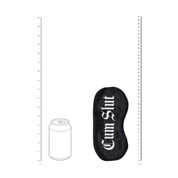 Cum Slut - Printed Satin Mask