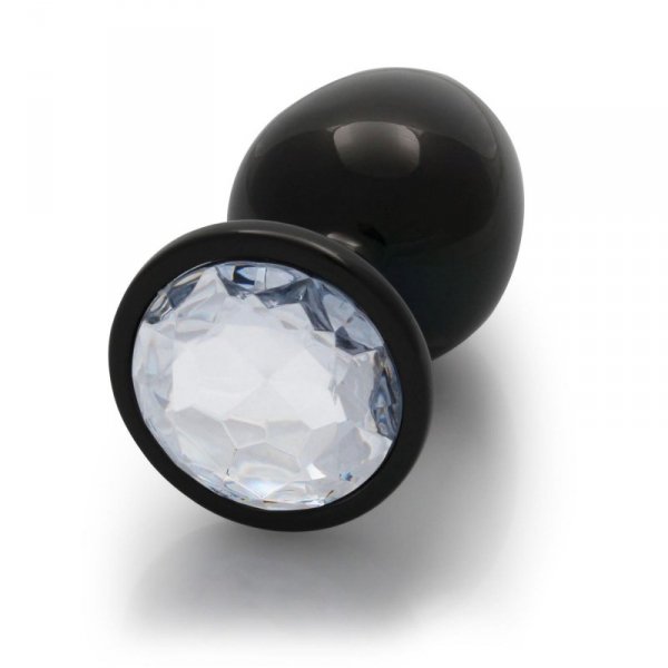 Round Gem Butt Plug - Large