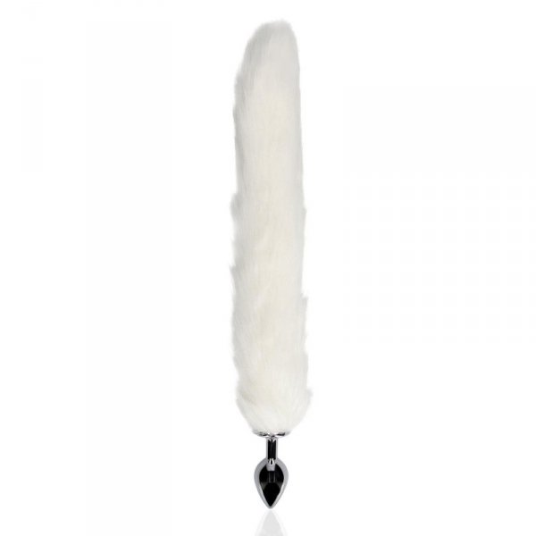 Fox Tail with Metal Butt Plug